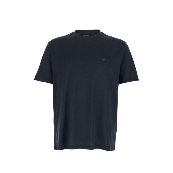 Emporio Armani Men's Capsule T-Shirts And Polos Blue